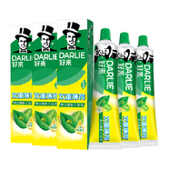 好來(lái)（DARLIE）(原黑人)牙膏雙重薄荷家庭用套裝清新口氣含氟 經(jīng)典雙重薄荷套裝 675g 1件