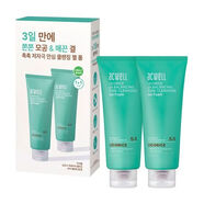 艾珂薇（ACWELL）【韓國直郵】洗面奶早晚潔面白色啫喱溫和洗面奶綠色弱酸性 320ml 甘草潔面 160ml*2支