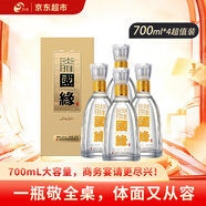今世緣 淡雅國緣 幽雅醇厚型 白酒 42度 700ml*4瓶 整箱裝【宴請/送禮】