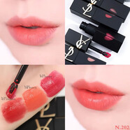 YSL圣羅蘭YSL愛(ài)心黑管唇釉鏡面浮雕唇蜜新色442 443啞光霧面唇釉 霧面啞光#202