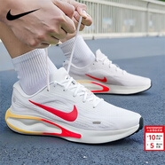 耐克（NIKE）男鞋復古跑鞋2026新款春季時(shí)尚潮流運動(dòng)鞋舒適耐磨輕便復古跑步鞋 白紅金弧-110 【新年主推】 43