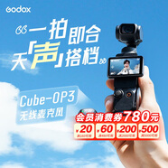 神牛Cube-C Kit2無(wú)線(xiàn)領(lǐng)夾麥克風(fēng)戶(hù)外采訪(fǎng)vlog直播錄音降噪聲卡MiNi紐扣麥克風(fēng)【白色款一拖二】