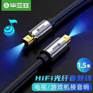 畢亞茲 數碼數字光纖音頻線(xiàn)方口音響連接線(xiàn) HX36 1.5米