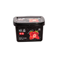 丹東冰點(diǎn)牛奶草莓450g裝 冰凍99草莓冷凍草莓無(wú)添加草莓罐頭 一盒(贈送保溫箱)凈含量450g