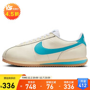 耐克NIKE休閑鞋女子板鞋阿甘鞋CORTEZ運動(dòng)鞋HF4268-113椰奶/藍36
