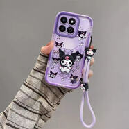 泡選可愛(ài)美樂(lè )蒂適用于蘋(píng)果7g手機殼8g卡通ipse/7p/8p新款/6g/6s軟保護套 3D立體-漸變庫洛米+掛繩 蘋(píng)果14PRO
