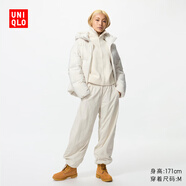 優(yōu)衣庫女裝保暖休閑長(cháng)褲/休閑褲褲子479402 30 淺米色 XS /150/60A