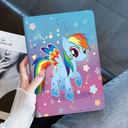 小馬寶莉（MY LITTLE PONY）華為matepad11.5S保護套M610.8榮耀6/7/8防摔10.4寸榮耀V8Pro軟殼 書(shū)本款--馬寶莉云寶 24款華為matepad SE11英寸