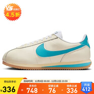 耐克NIKE休閑鞋女子板鞋阿甘鞋CORTEZ運動(dòng)鞋HF4268-113椰奶/藍38