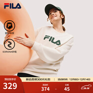 FILA 斐樂(lè )官方情侶款套頭衛衣25秋冬季新款休閑寬松長(cháng)袖加絨保暖上衣 【常規款】綠野仙蹤-DG M 170/92A/M
