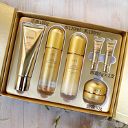 韓束（KanS）聚時(shí)光精華水水乳套裝補水緊致抗皺抗初老中年媽媽護膚品化妝品 韓束聚時(shí)光六件套面霜版