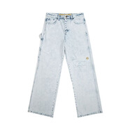DREW HOUSE  迷你笑臉刺繡工裝牛仔褲 DH-D515-PI丹寧刷色 24