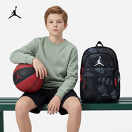 耐克（NIKE）耐克AJ喬丹雙肩男女書(shū)包簡(jiǎn)約涂鴉大容量隔層雙肩包背包