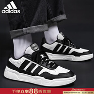 阿迪達斯（adidas）男鞋  2025冬季新款皮革鞋面T字頭德訓系列時(shí)尚耐磨運動(dòng)休閑鞋 一號黑-白/經(jīng)典板鞋 熊貓色 41 內長(cháng)255mm