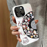 中掌柜適用蘋(píng)果16pro手機殼iPhone15新款ip17promax小米13華為12卡通14 MX3986唱片kt貓[光面大孔菲林殼]不包按鍵 榮耀70