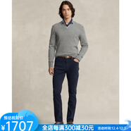 Polo Ralph Lauren男士Varick修身直筒牛津斜紋棉布褲舒適棉質(zhì)長(cháng)褲通勤褲15885845 Aviator Navy 34 x34