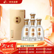 今世緣 國緣對開(kāi) 柔雅型白酒 42度 550ml*4瓶 整箱裝  婚慶喜宴 送禮