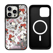 CASETIFY聯(lián)名SNOOPY史努比iPhone16Promax手機殼蘋(píng)果15/14/13磁吸 帽子高跟鞋史努比 原版黑磁吸銀鏡面 蘋(píng)果16