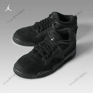 耐克（NIKE）AirJordan 4 RM aj4黑色中低幫耐克籃球鞋男款復古耐磨 FQ7939-004 黑/保證 40.5 支持鑒定