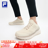 斐樂(lè )（FILA）官方男鞋MIND 7健身房跑鞋夏靈智鞋 7綜訓鞋跑步鞋 泡沫白-WG 41