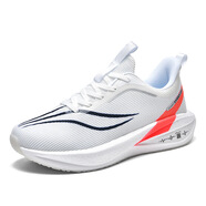 P飛電5c跑鞋碳板減震男童運動(dòng)競速男士青少年學(xué)生夏季飛電4c跑李寧 2502標準白 33