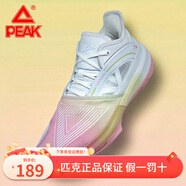 匹克（PEAK）態(tài)極大三角2.0籃球鞋男女情侶鞋太極新款櫻花球鞋緩震運動(dòng)鞋子 大白/桃紅 40
