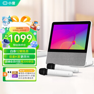 小度添添旋轉智能屏T10雙麥版 10英寸高清大屏 語(yǔ)音控制 K歌音箱 家庭KTV可移動(dòng) 視頻通話(huà)小孩老人禮物