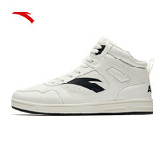 安踏（ANTA）【真5折】（ANTA）男板鞋 象牙白/基礎黑-1 39 (男6.5)