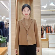 菲姿（FEIZI）女士簡(jiǎn)約時(shí)尚外套F4W178 騎士金駝 165/88A