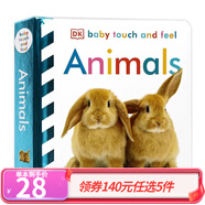 140元5件  DK觸摸書(shū) 英文原版繪本Baby Touch and Feel  嬰幼兒童英語(yǔ)啟蒙認知紙板書(shū) 0-3歲親子互動(dòng)共讀早教益智 感官訓練繪本 DK觸摸書(shū):動(dòng)物啟蒙