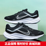 耐克（NIKE）男鞋運動(dòng)鞋 春季新款AIR ZOOM飛線(xiàn)氣墊緩震網(wǎng)面透氣跑步鞋 DD0204-001黑色 40