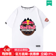 NY-VINEY紅牛墜山賽redbull rampageT恤衫男女運動(dòng)夏季棉短袖 白色1 L