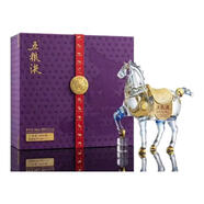 五糧液股份公司生 肖紀念酒52度濃香型 52度 500mL 1盒 新款五糧液丙午馬生肖禮盒