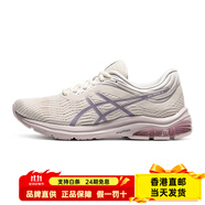 亞瑟士（asics）GELPULSE11女跑鞋輕量回彈減震透氣 奶白色/紫色 35.5