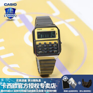 卡西歐（CASIO） 男表女表卡西歐手表男女情侶表學(xué)生時(shí)尚運動(dòng)表太陽(yáng)能雙顯電子表 CA-500WEGG-9BDF潮流黑 可計算器