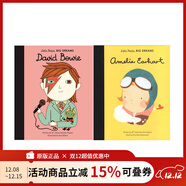 小人物大夢(mèng)想 2冊 Little People Big Dreams  進(jìn)口英文原版繪本 英文原版兒童啟蒙繪本 英語(yǔ)啟蒙勵志插畫(huà)名人傳記 綠山墻
