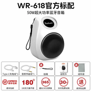 山頭林村LAOMI無(wú)線(xiàn)藍牙音響峰值50W大功率重低音炮音箱高音質(zhì)戶(hù)外大音量 珍珠白/WR-618峰值50W超大功率+10C三鋰動(dòng)力電池+BMS電 標配