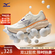 美津濃（MIZUNO）25年新款 ASTRO X 運動(dòng)跑步鞋男女厚底緩震回彈專(zhuān)業(yè)體考慢跑鞋 02/橙光淺韻 41 (265mm)