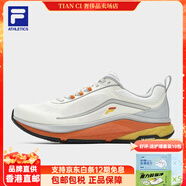 斐樂(lè )斐樂(lè )男鞋路跑鞋2024秋季玄豹鞋戶(hù)外徒步旅游運動(dòng)鞋 奶油白色-AA 40