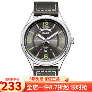 卡西歐（CASIO） 卡西歐（CASIO)男表 簡(jiǎn)約指針經(jīng)典三眼防水手表 MTP-E129L-3A