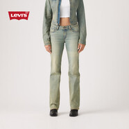 Levi's李維斯26年春夏新款女士美式復古高街低腰修身微喇牛仔褲