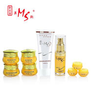 金至尊美斯三合一套裝五第二代臺灣潤柔膚美顏霜美斯化妝品MS 五合一