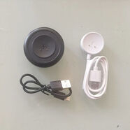 BRIL適用華強北4G5G插卡蜂窩版智能手表磁吸充電寶備用電池dw88dw99 華強北蜂窩版手表2針充電倉+2針充電器 1200毫安