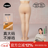 菇娘家光腿神器雙層可拆卸連褲襪秋冬打底褲女自然美膚襪保暖加絨大碼