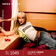 MISS SIXTY2025秋季新款牛仔半身裙女魚(yú)尾裙 中藍 S