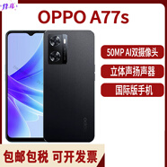 OPPOA77/A77s 海外版 智能手機 原生 全新版手機 A77s 星空黑 官方標配 x 8+128GB