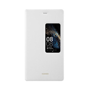 華為（HUAWEI）適配原裝Huawei/華為P8殼皮套套智能翻蓋保護套標準版/高配5.2寸開(kāi)窗全包防摔殼個(gè)性男女款新品潮 智能開(kāi)窗白色(P8高配標配版) 華為其他型號