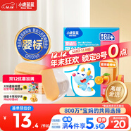 小鹿藍藍嬰幼兒多谷物脆松香米餅蜜桃香橙味  嬰兒寶寶零食兒童磨牙餅36g