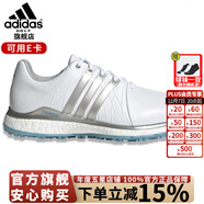 阿迪達斯 （adidas）高爾夫鞋TOUR360XT-SL女士golf球鞋運動(dòng)戶(hù)外休閑無(wú)釘鞋子 EG6483 白色/銀色/藍色 35 （UK4.0）
