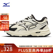 美津濃（MIZUNO）【RACER S 1.0】軟底輕便運動(dòng)跑步鞋男女同款緩震透氣休閑慢跑鞋 03/熊貓色 38.5 (245mm)